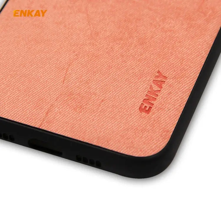 For iPhone 11 Pro Max ENKAY ENK-PC0302 2 in 1 Business Series Fabric Texture PU Leather + TPU Soft Slim Case Cover ＆