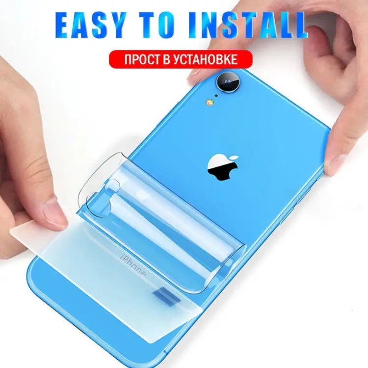 For iPhone 11 Pro Max Soft Hydrogel Film Full Cover Back Protector - For iPhone 11 Pro Max (1 PC)