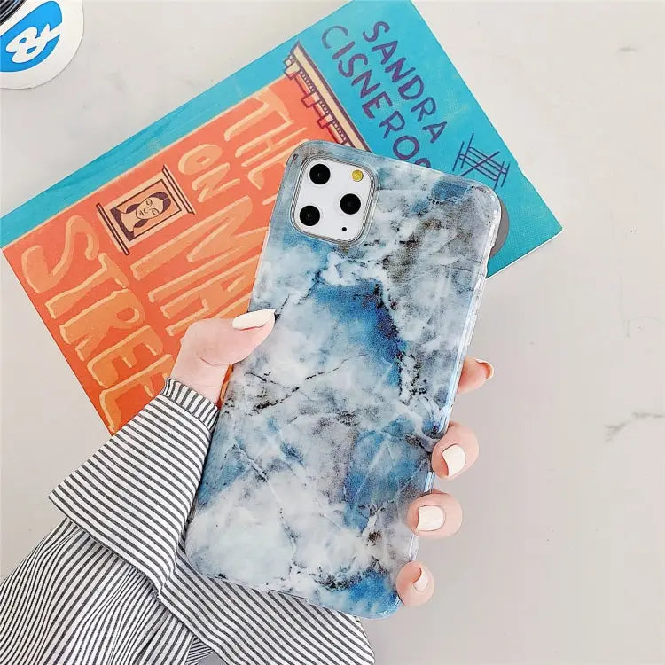 For iPhone 11 Pro Max TPU Smooth Marbled IMD Mobile Phone Case For iPhone 11 Pro Max - For iPhone 11 Pro Max / Floating