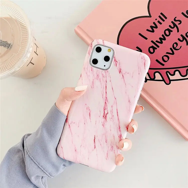 For iPhone 11 Pro Max TPU Smooth Marbled IMD Mobile Phone Case For iPhone 11 Pro Max - For iPhone 11 Pro Max