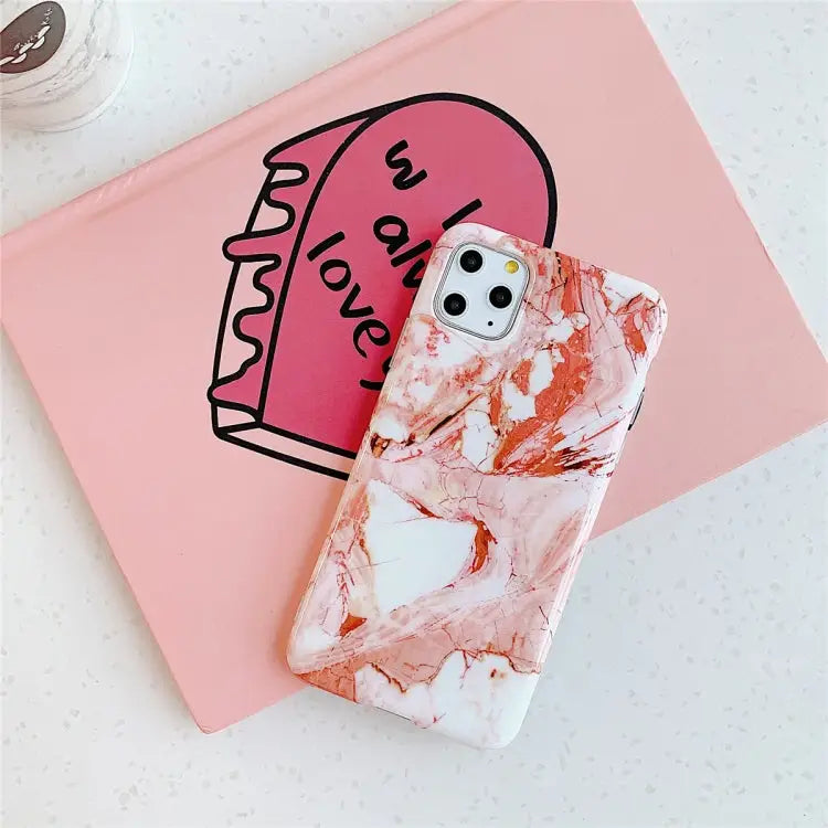For iPhone 11 Pro Max TPU Smooth Marbled IMD Mobile Phone Case For iPhone 11 Pro Max - For iPhone 11 Pro Max