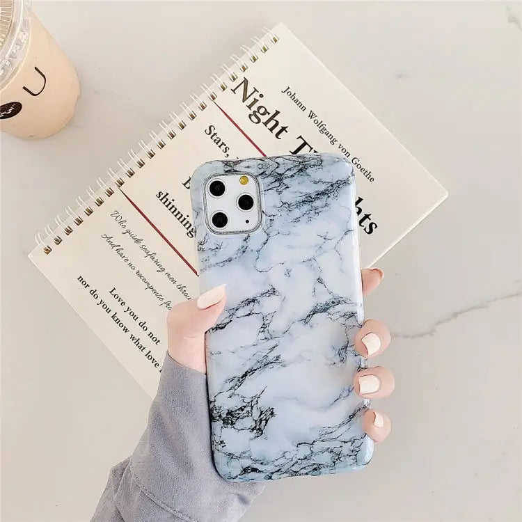 For iPhone 11 Pro Max TPU Smooth Marbled IMD Mobile Phone Case For iPhone 11 Pro Max - For iPhone 11 Pro Max / Floating