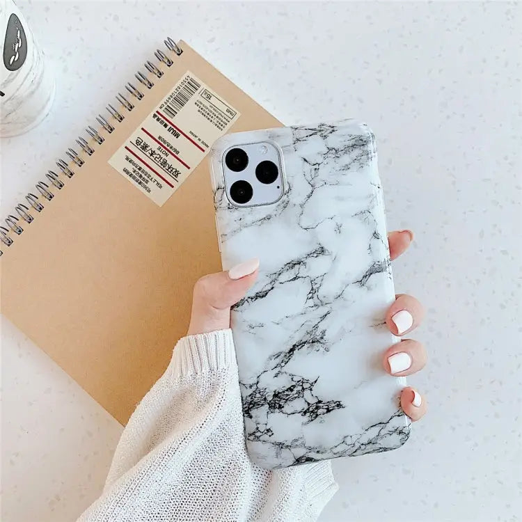 For iPhone 11 Pro Max TPU Smooth Marbled IMD Mobile Phone Case For iPhone 11 Pro Max - For iPhone 11 Pro Max / Floating