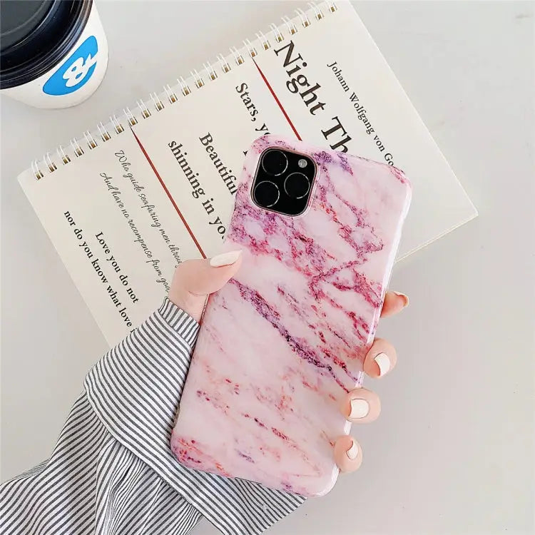 For iPhone 11 Pro Max TPU Smooth Marbled IMD Mobile Phone Case For iPhone 11 Pro Max - For iPhone 11 Pro Max