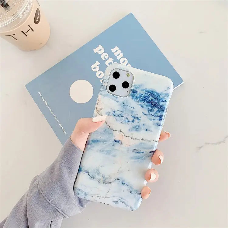 For iPhone 11 Pro Max TPU Smooth Marbled IMD Mobile Phone Case For iPhone 11 Pro Max - For iPhone 11 Pro Max / Floating