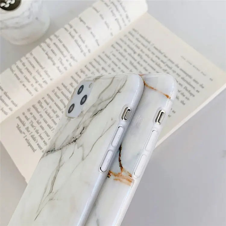 For iPhone 11 Pro Max TPU Smooth Marbled IMD Mobile Phone Case For iPhone 11 Pro Max - Apple Accessories