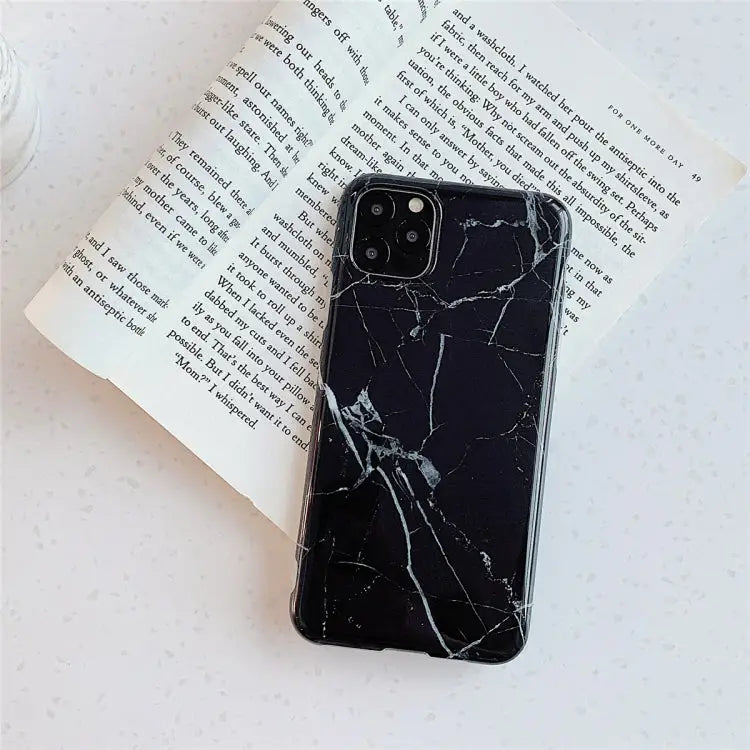 For iPhone 11 Pro Max TPU Smooth Marbled IMD Mobile Phone Case For iPhone 11 Pro Max - For iPhone 11 Pro Max / Gold