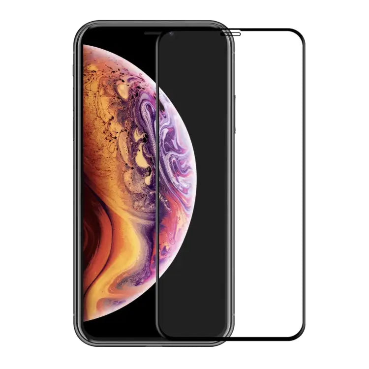 For iPhone 11 Pro Max / XS Max ENKAY Hat-Prince 0.26mm 9H 6D Curved Full Screen Tempered Glass Film - For XS Max (6D)