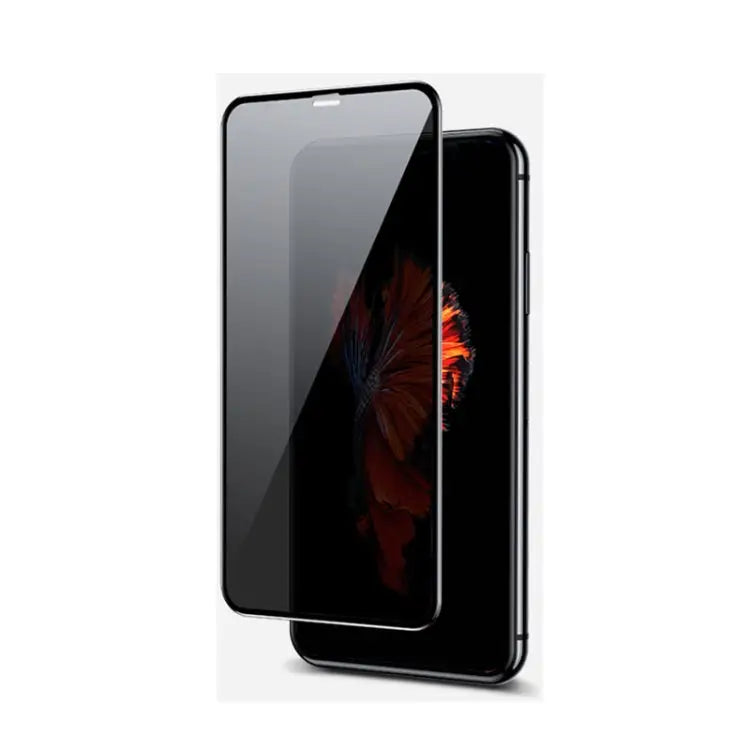 For iPhone 11 Pro Max / XS Max mocolo 0.33mm 9H 3D Round Edge Privacy Anti-glare Tempered Glass Film
