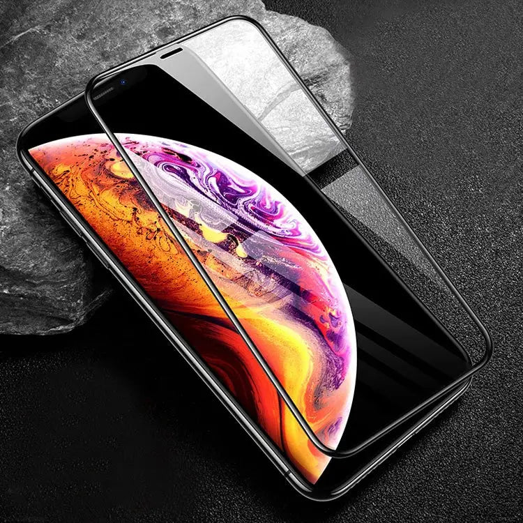 For iPhone 11 Pro Max / XS Max mocolo 0.33mm 9H 3D Round Edge Tempered Glass Film - iPhone XS Max