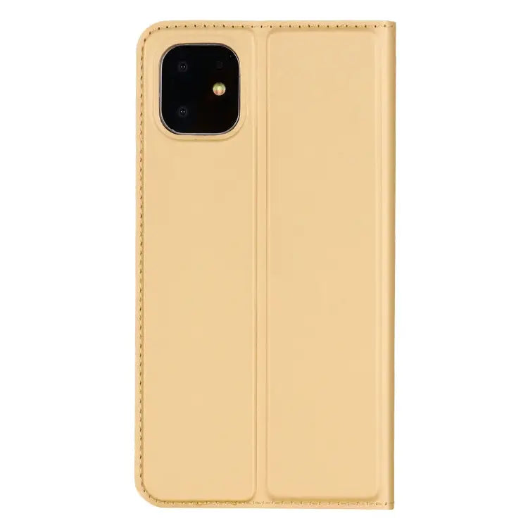 For iPhone 11 Pro Ultra-thin Voltage Plain Magnetic Suction Card Is Suitable TPU + PU Mobile Phone Jacket with Chuck