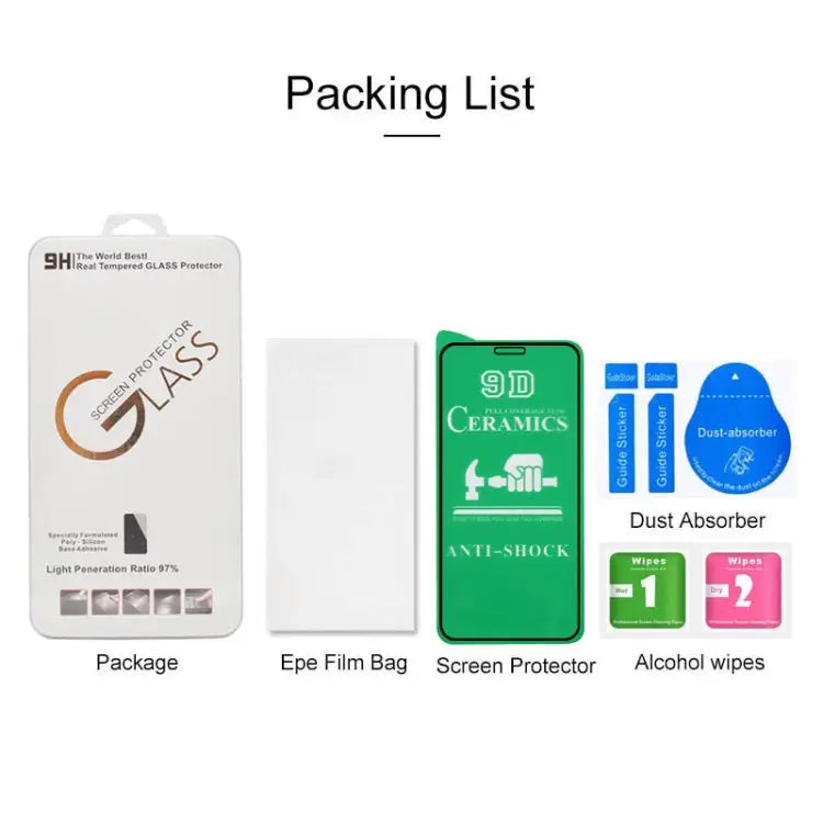For iPhone 11 Pro / XS / X 2.5D Full Glue Full Cover Ceramics Film - For iPhone X / XS / 11 Pro (1 PC)