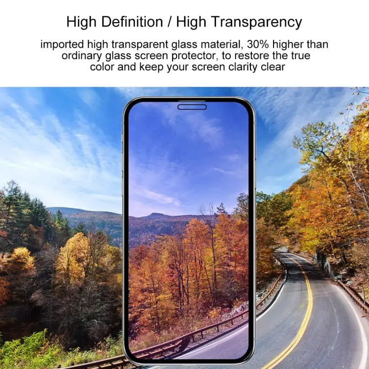 For iPhone 11 Pro / XS / X Anti-scratch 9H 10D Full Screen Purple-ray Tempered Glass Film - iPhone XS / X