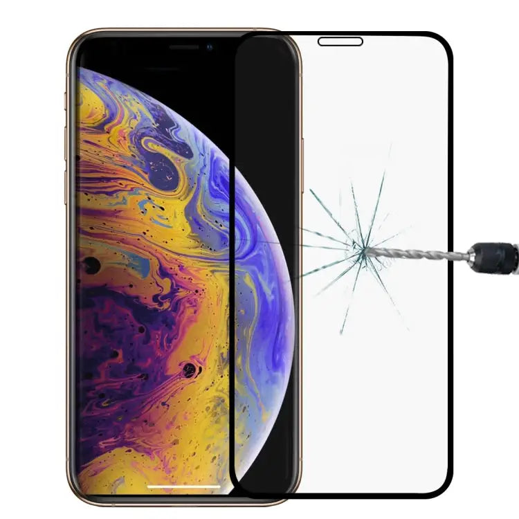 For iPhone 11 Pro / XS / X Anti-scratch 9H 9D Full Screen HD Tempered Glass Film - iPhone XS / X