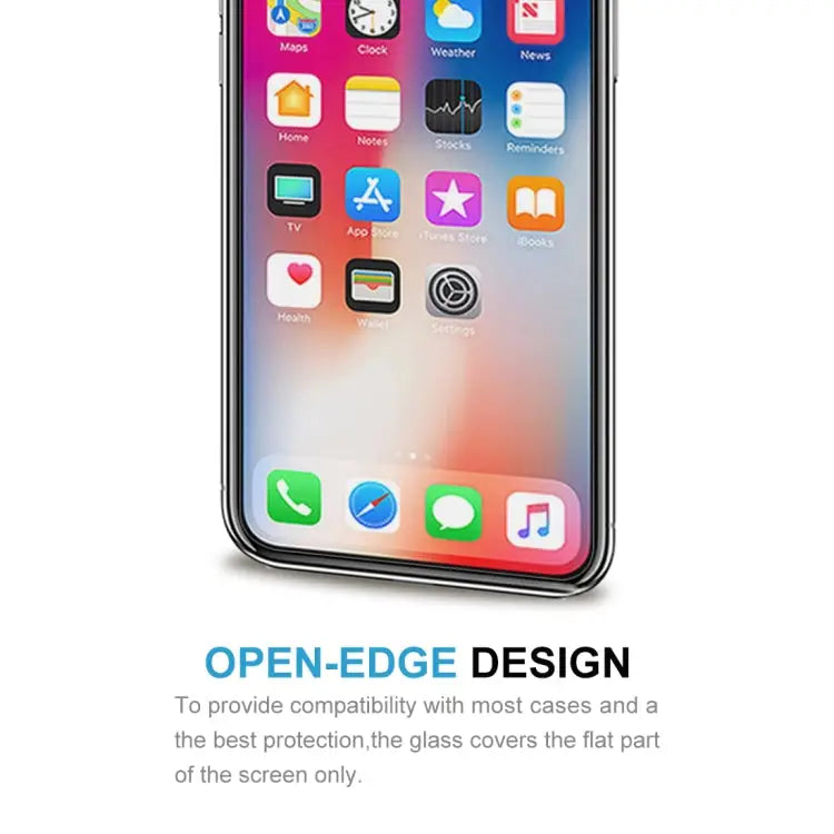 For iPhone 11 Pro / XS / X Surface Hardness Explosion-proof Non-full Screen Tempered Glass Screen Film - For iPhone 11