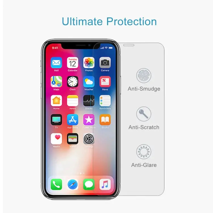 For iPhone 11 Pro / XS / X Surface Hardness Explosion-proof Non-full Screen Tempered Glass Screen Film - For iPhone 11