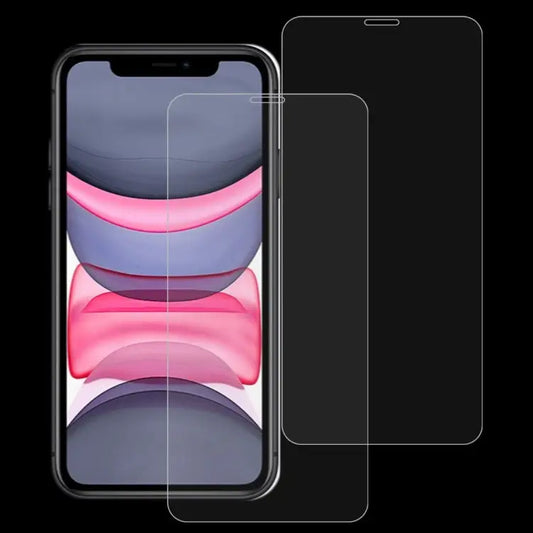 For iPhone 11 / XR 2pcs 0.26mm 9H 2.5D Tempered Glass Film - For iPhone 11 / XR(2 PCS)