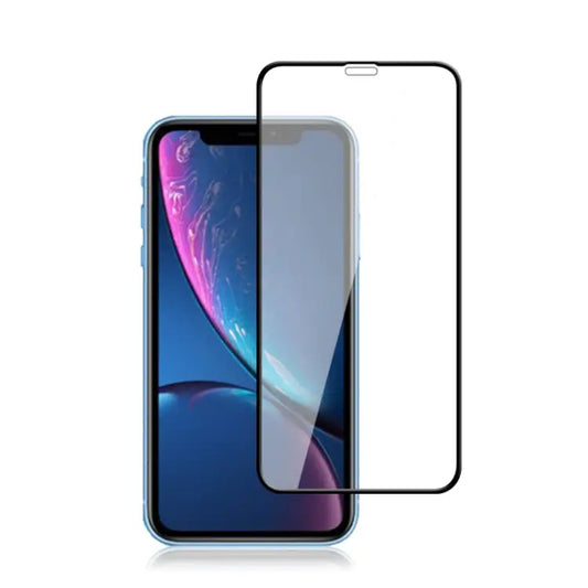 For iPhone 11 / XR mocolo 0.33mm 9H 2.5D Silk Print Tempered Glass Film - iPhone XR