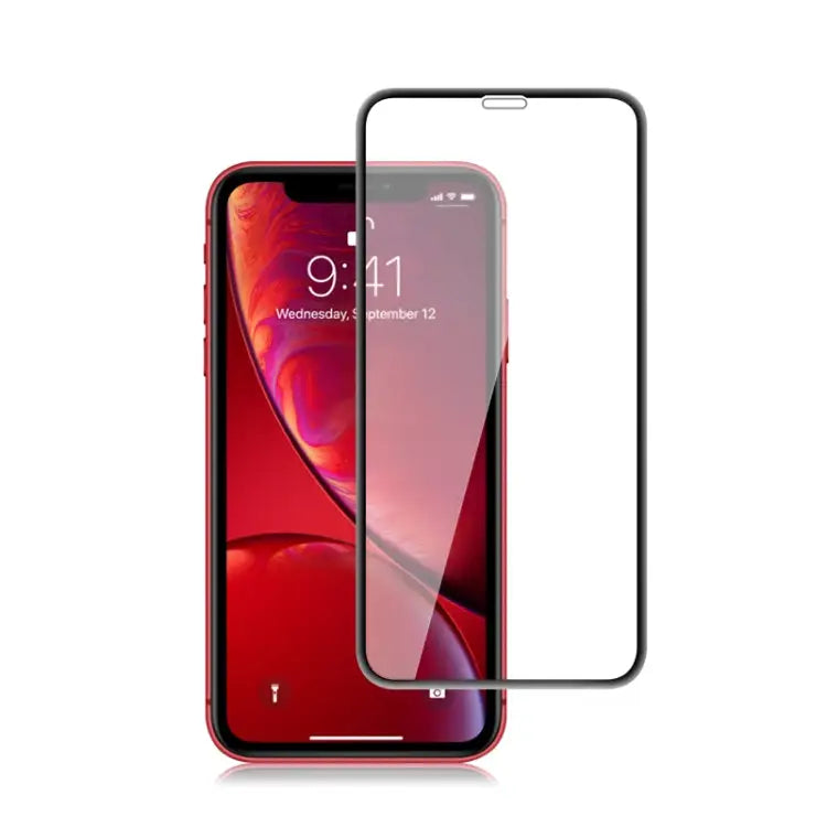 For iPhone 11 / XR mocolo 0.33mm 9H 3D Round Edge Tempered Glass Film - iPhone XR