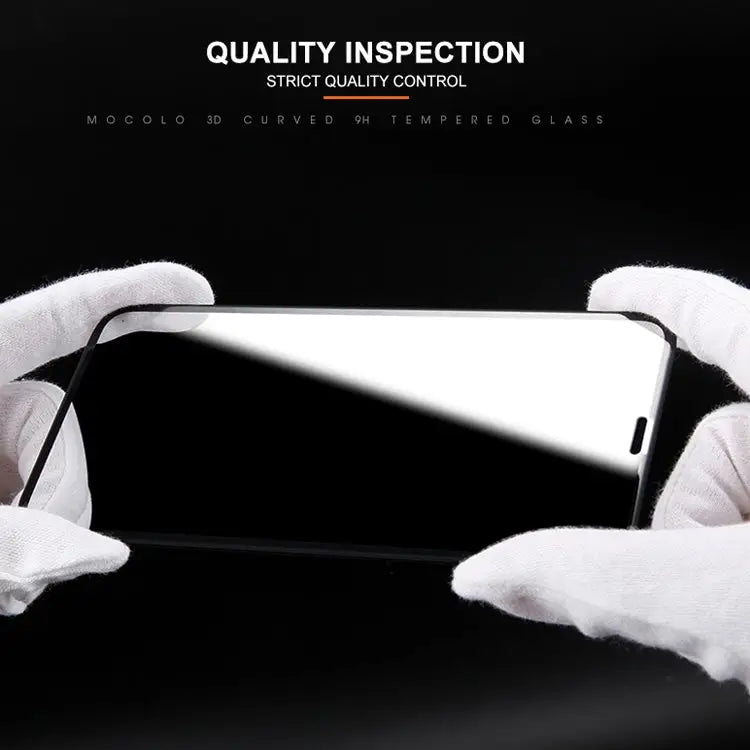 For iPhone 11 / XR mocolo 0.33mm 9H 3D Round Edge Tempered Glass Film - iPhone XR