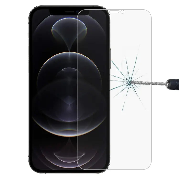 For iPhone 12 Pro Max 0.26mm 9H 2.5D Tempered Glass Film (Open Hole) - For iPhone 12 Pro Max