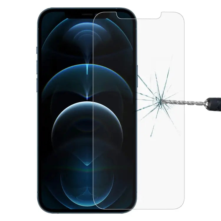For iPhone 12 Pro Max 0.26mm 9H 2.5D Tempered Glass Film (Slotted) - For iPhone 12 Pro Max