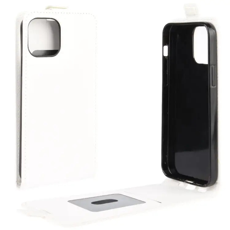 For iPhone 12 R64 Texture Single Vertical Flip Leather Protective Case with Card Slots & Photo Frame For iPhone 12 mini