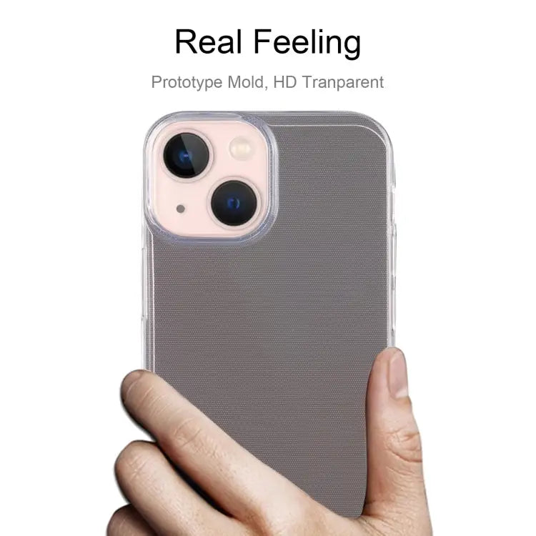For iPhone 13 mini 0.75mm Ultra-thin Transparent TPU Soft Protective Case - For iPhone 13 mini