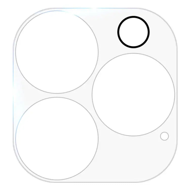 For iPhone 13 Pro Max HD Rear Camera Lens Protector Tempered Glass Film - For iPhone 13 Max(1 PC)