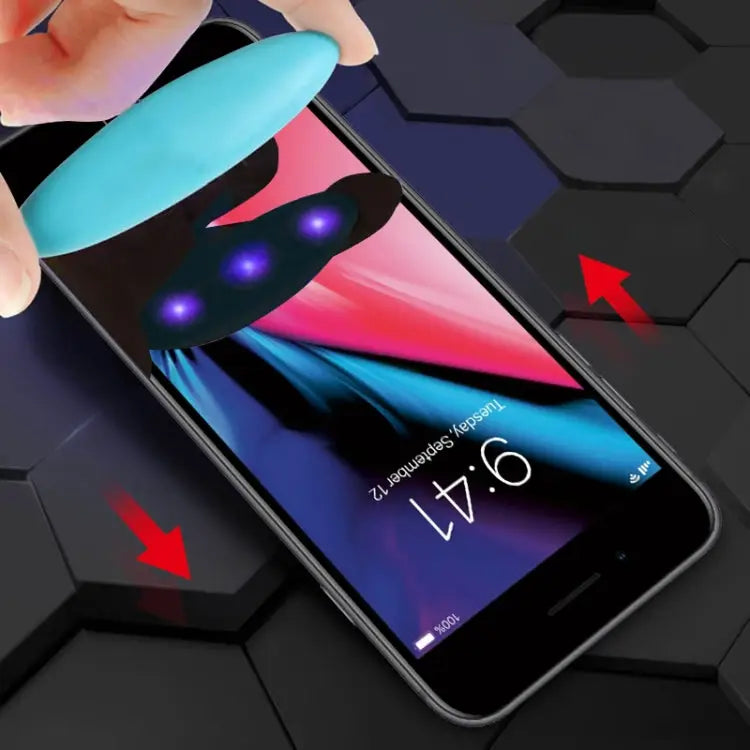 For iPhone 6 / 7 / 8 UV Liquid Curved Full Glue Full Screen Tempered Glass Film - For iPhone 8