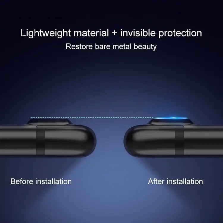 For iPhone 7 Circular Rear Camera Lens Protector Tempered Glass Protective Film