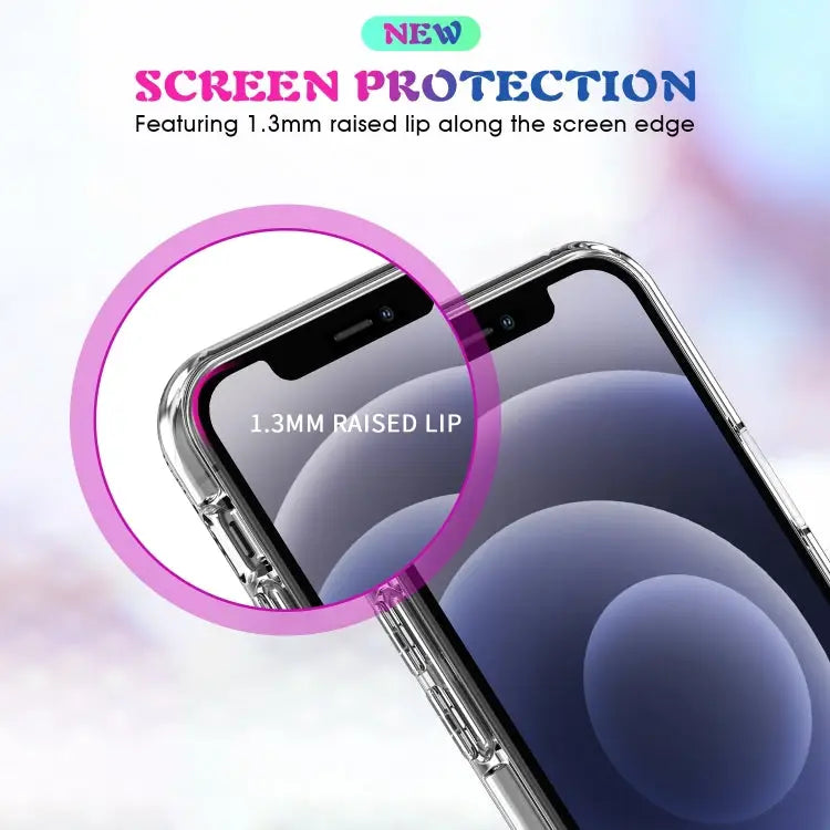 For iPhone 7 Plus / 8 Plus Magsafe Case Simple Magnetic Ring All-inclusive Clear Crystal Acrylic PC +TPU Shockproof