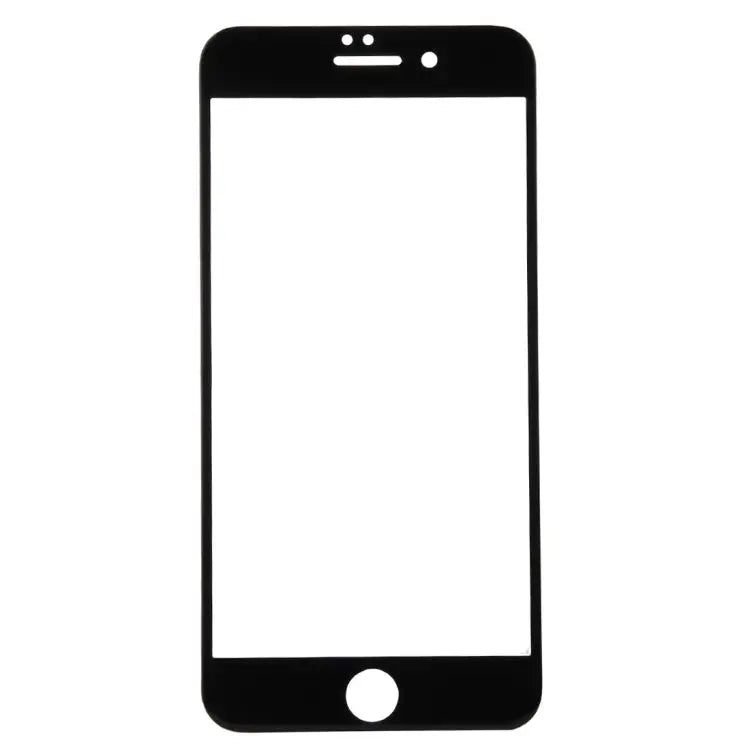 For iPhone 8 / 7 0.26mm 9H Surface Hardness 10D Curved Explosion-proof Colorized Silk-screen Tempered Glass Full Screen