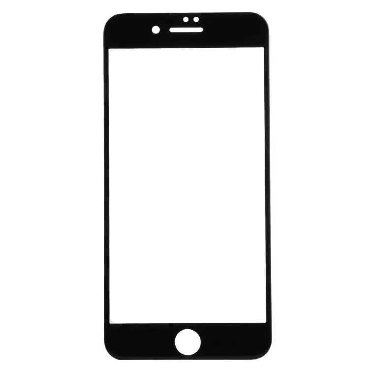 For iPhone 8 / 7 0.26mm 9H Surface Hardness 10D Curved Explosion-proof Colorized Silk-screen Tempered Glass Full Screen