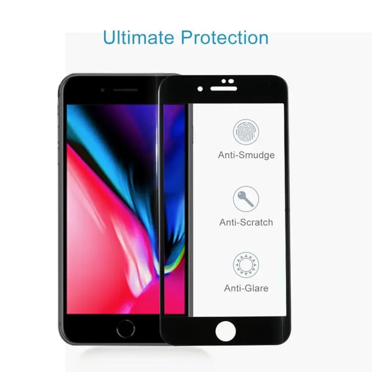 For iPhone 8 / 7 0.3mm 9H Surface Hardness Curved Full Screen Tempered Glass Screen Protector - For iPhone 8 & 7(1 PC)