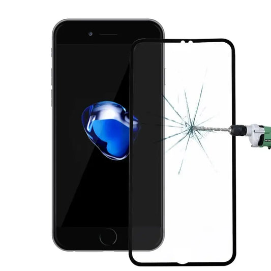 For iPhone 8 / 7 / 6 / 6s 0.26mm 9H Surface Hardness Explosion-proof Silk-screen Tempered Glass Full Screen Film