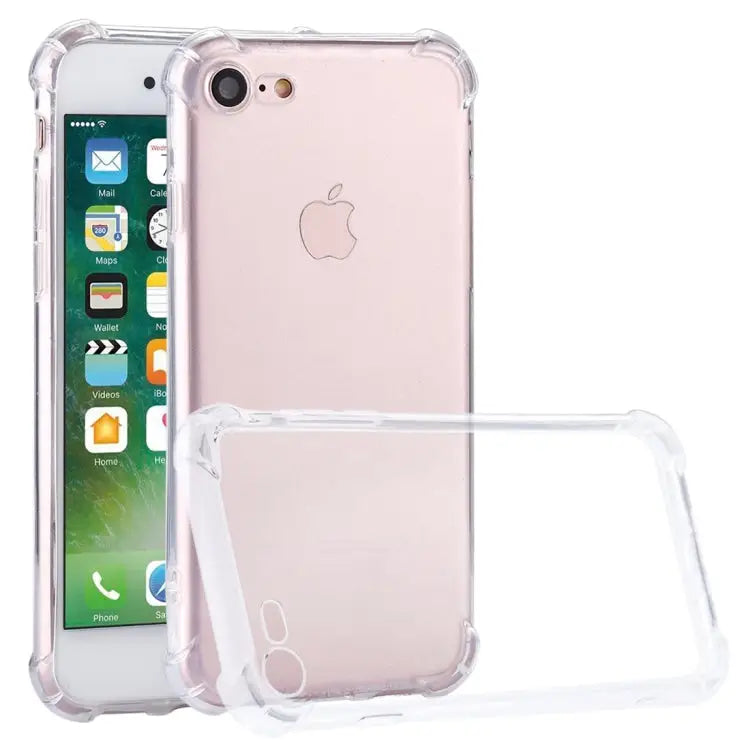For iPhone 8 & 7 Shock-resistant Cushion TPU Protective Case - For 8 & 7 (1PCS)