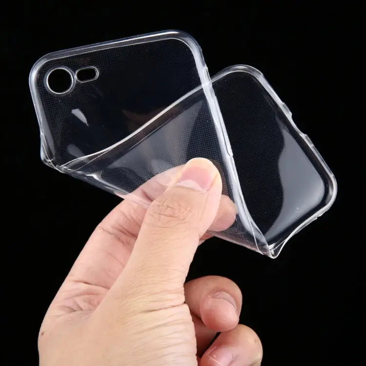 For iPhone SE 2020 / 8 / 7 0.75mm Ultra-thin Transparent TPU Protective Case - For iPhone SE 2020 & 8 & 7 (1 PC)