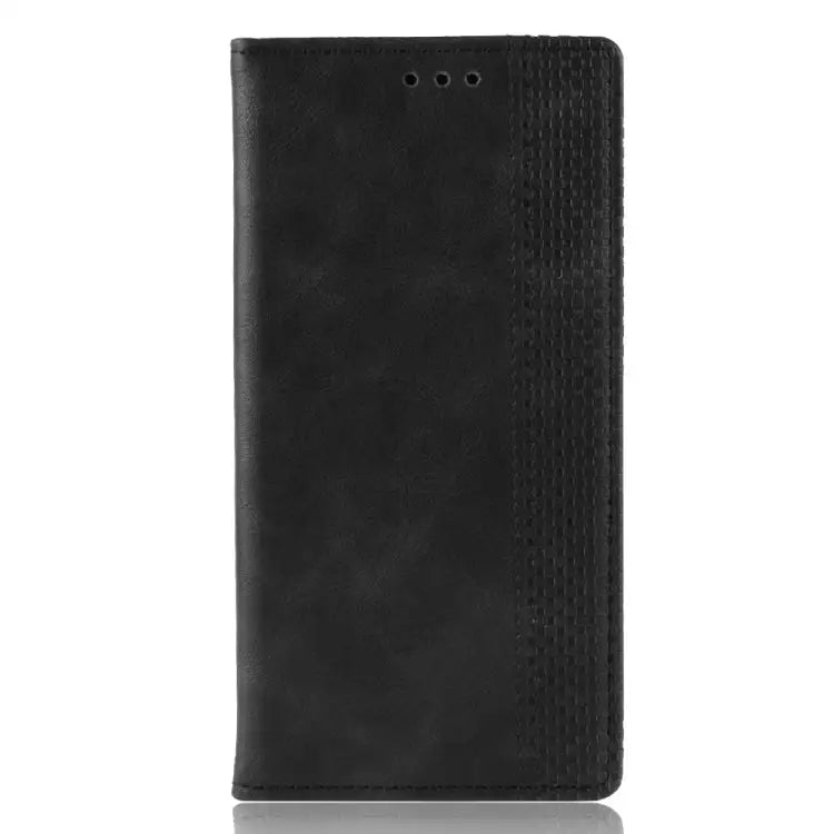 For iPhone SE (2020) Magnetic Buckle Retro Crazy Horse Texture Horizontal Flip Leather Case with Holder & Card Slots &