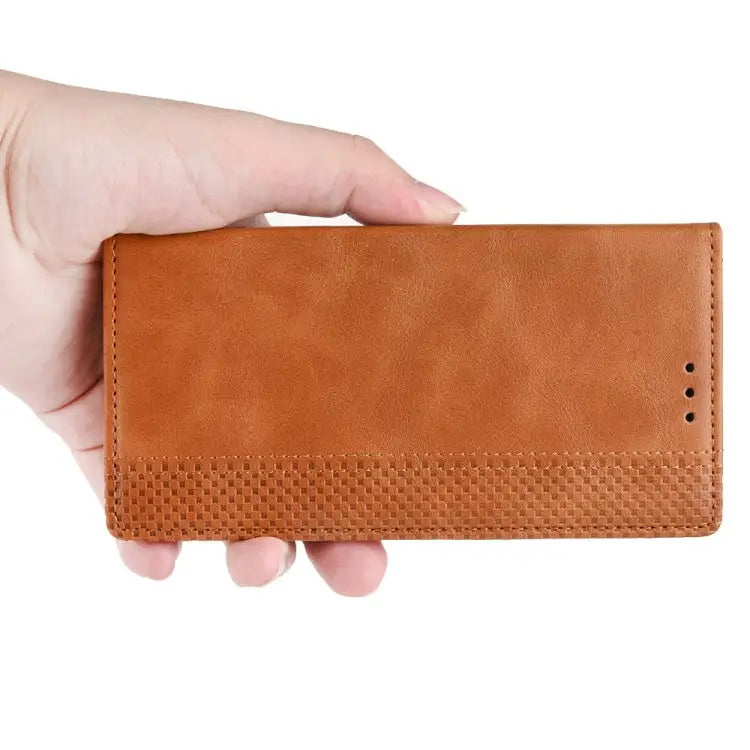 For iPhone SE (2020) Magnetic Buckle Retro Crazy Horse Texture Horizontal Flip Leather Case with Holder & Card Slots &