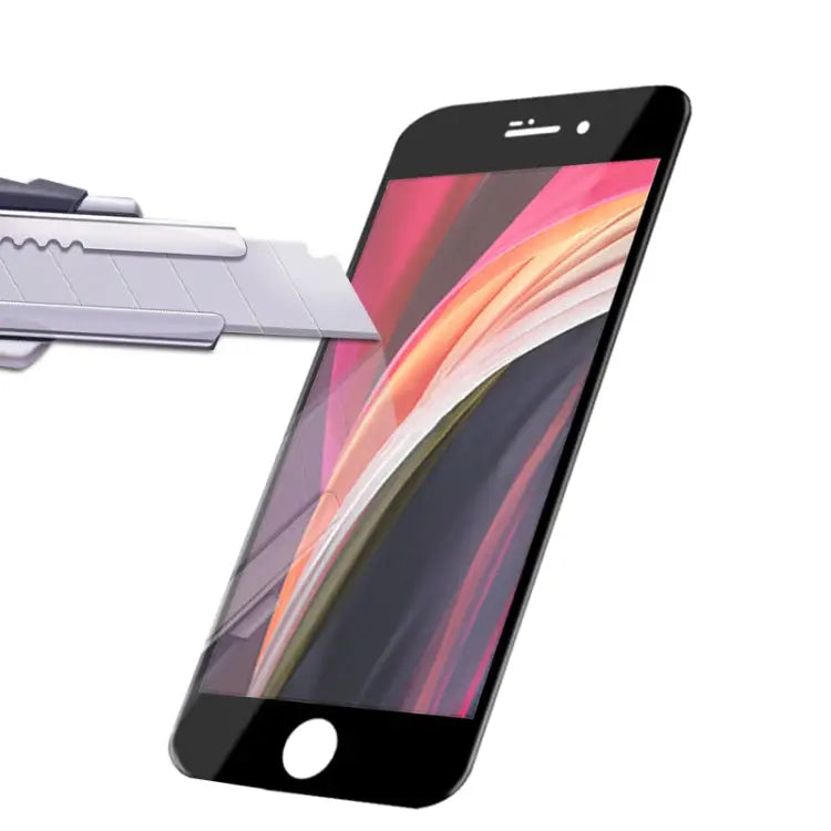 For iPhone SE 2020 mocolo 0.33mm 9H 2.5D Full Glue Tempered Glass Film - 1pcs