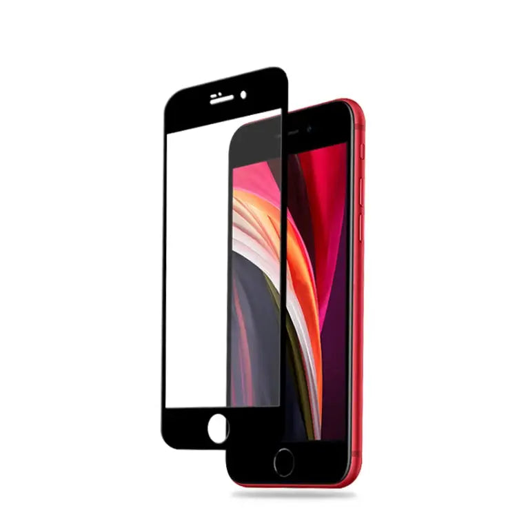 For iPhone SE 2020 mocolo 0.33mm 9H 2.5D Full Glue Tempered Glass Film - 1pcs