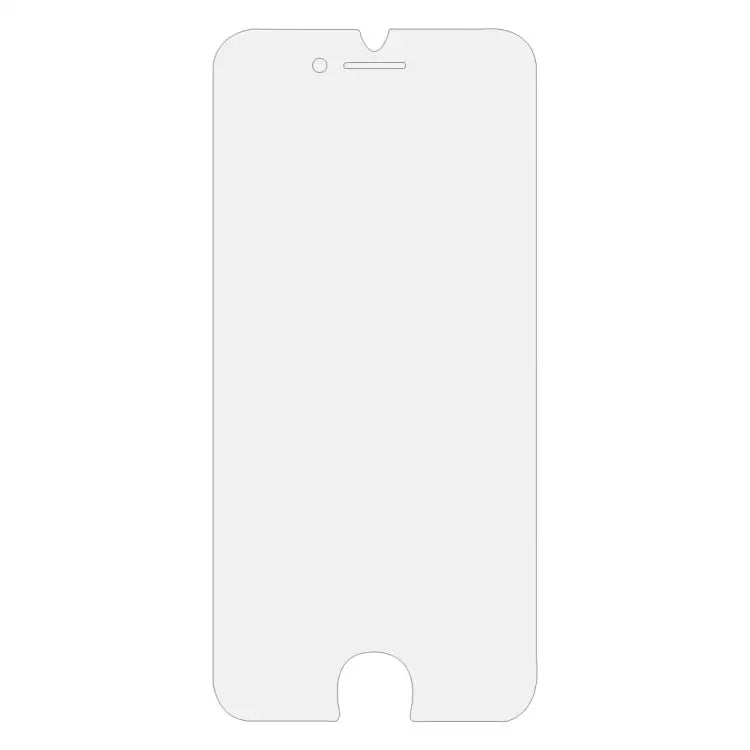 For iPhone SE 2022 / SE 2020 Large Arc EdgeTempered Glass Film - 1pcs