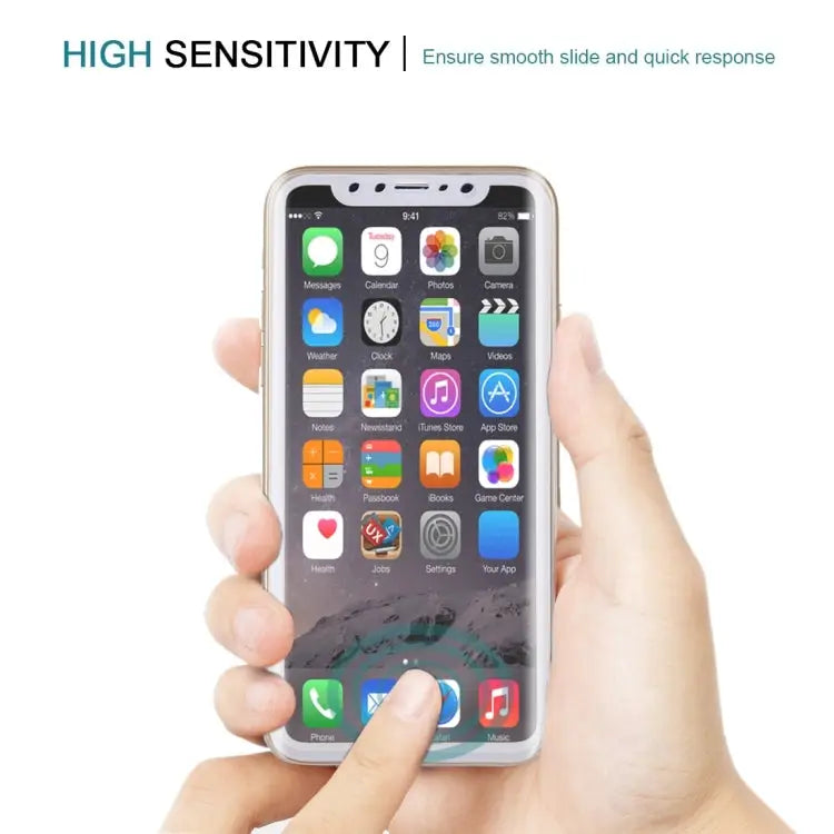 For iPhone X 0.3mm 9H Surface Hardness 4D Curved Full Screen Tempered Glass Screen Protector - For iPhone X (1 PC)