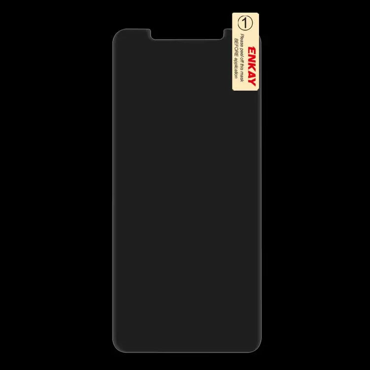 For iPhone X 10pcs ENKAY 0.26mm 9H Hardness 2.5D Curved Tempered Glass Screen Film - For X(0.26mm)