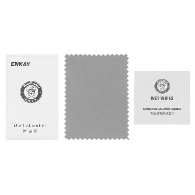 For iPhone X ENKAY Hat-Prince 0.26mm 9H Surface Hardness 3D Explosion-proof Full Screen Curved Heat Bending Tempered