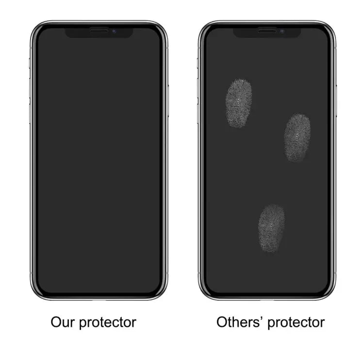 For iPhone X ENKAY Hat-Prince 0.26mm 9H Surface Hardness 6D Curved Edge Full Screen Tempered Glass Film - For X (6D)