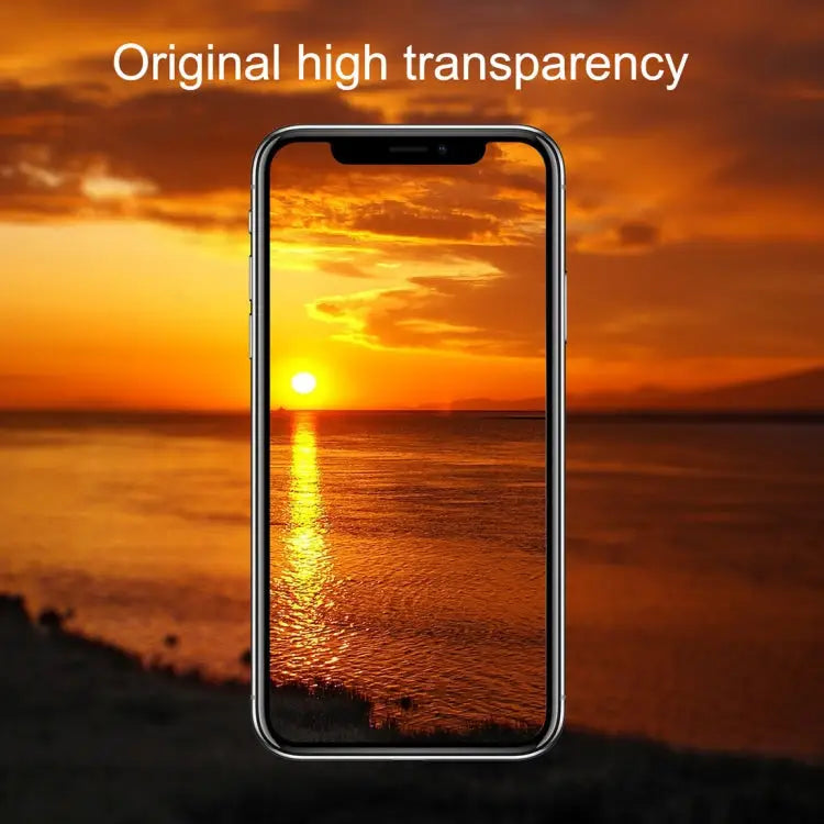 For iPhone X ENKAY Hat-Prince 0.26mm 9H Surface Hardness 6D Curved Edge Full Screen Tempered Glass Film - For X (6D)