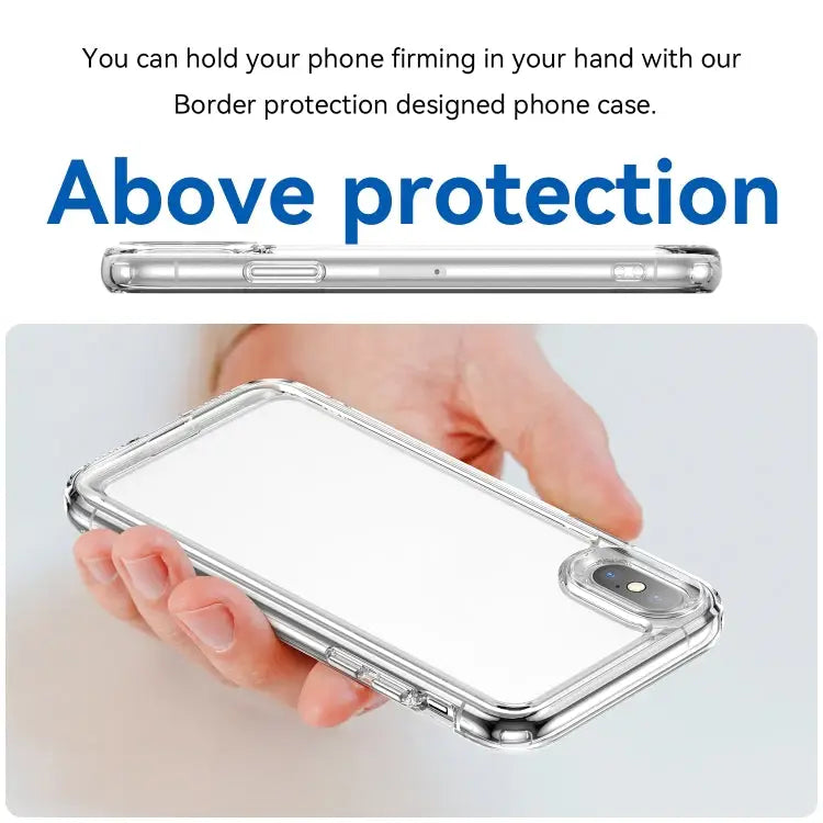 For iPhone X / XS Candy Series TPU Phone Case For iPhone X / XS - For iPhone X / XS / Transparent