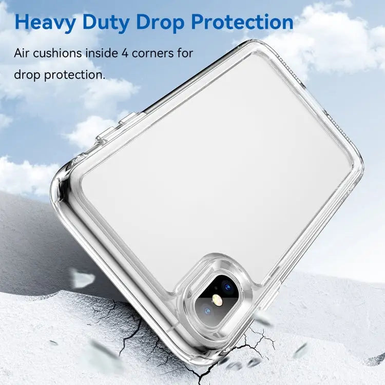 For iPhone X / XS Candy Series TPU Phone Case For iPhone X / XS - For iPhone X / XS / Transparent